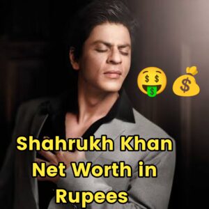 Shahrukh Khan net worth in rupees